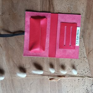 Blague à tabac en cuir upcyclé