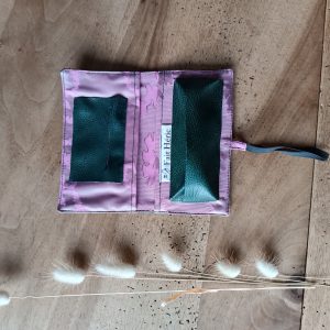 Blague à tabac en simili upcyclé