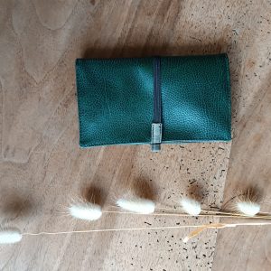 Blague à tabac en simili upcyclé