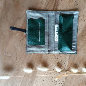 Blague à tabac en simili upcyclé