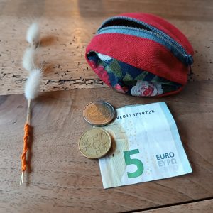 Porte-monnaie upcyclé