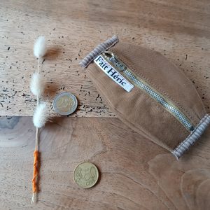 Porte-monnaie upcyclé