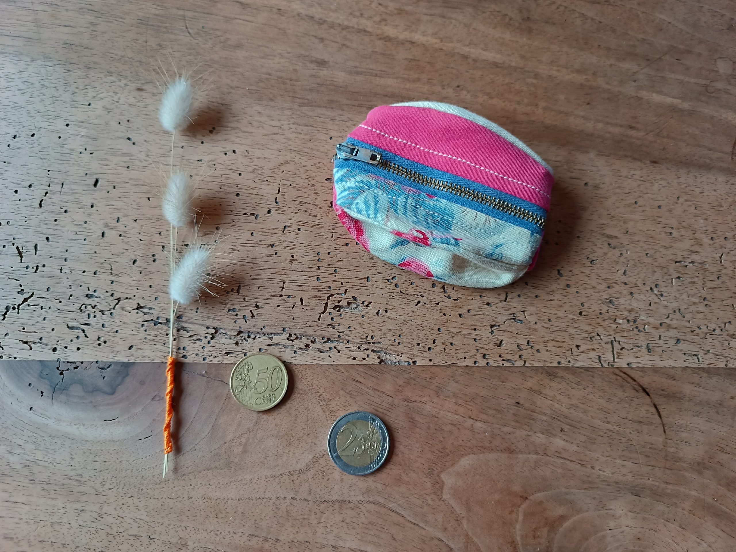 Porte-monnaie upcyclé