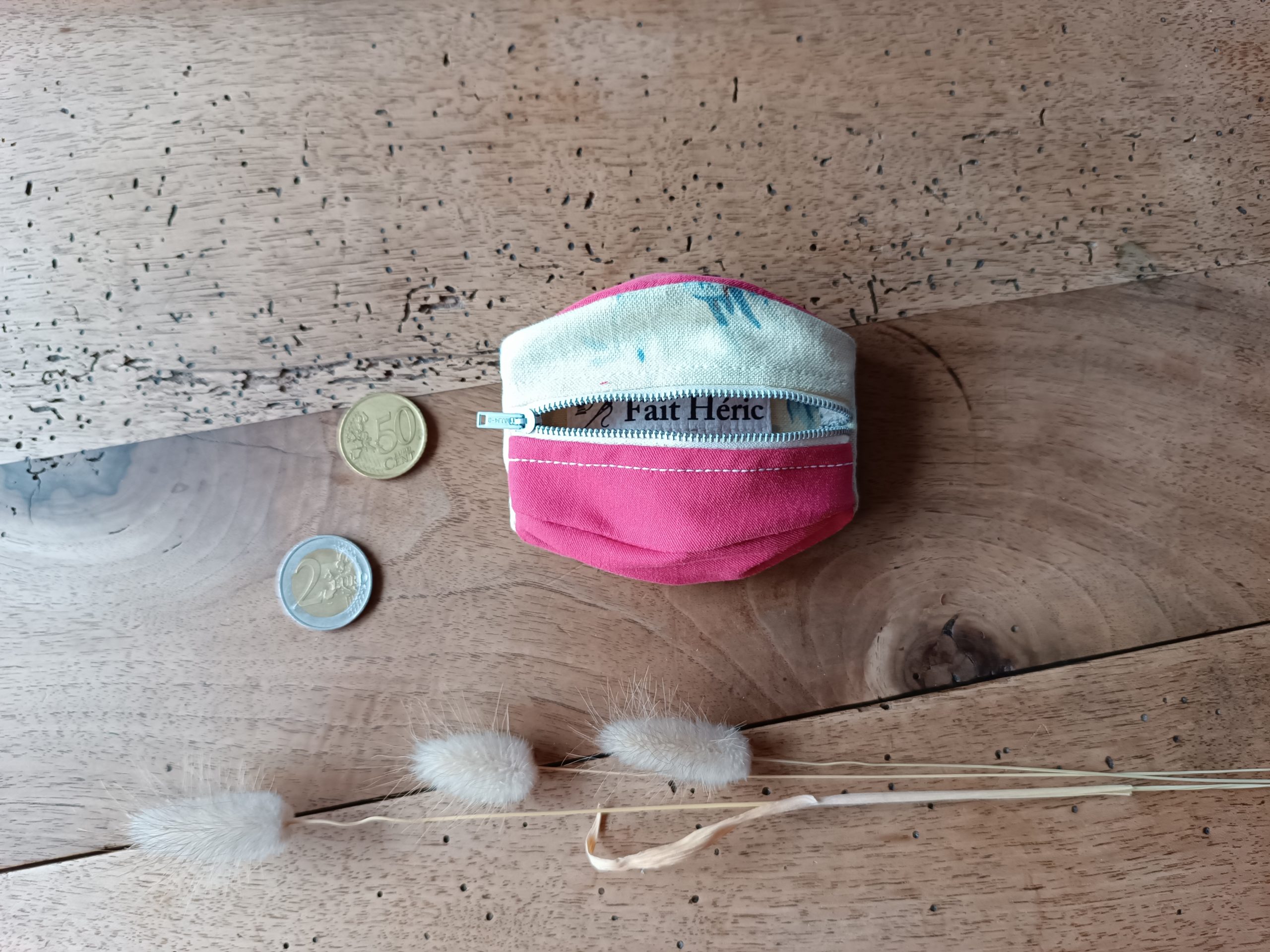 Porte-monnaie upcyclé – Image 3