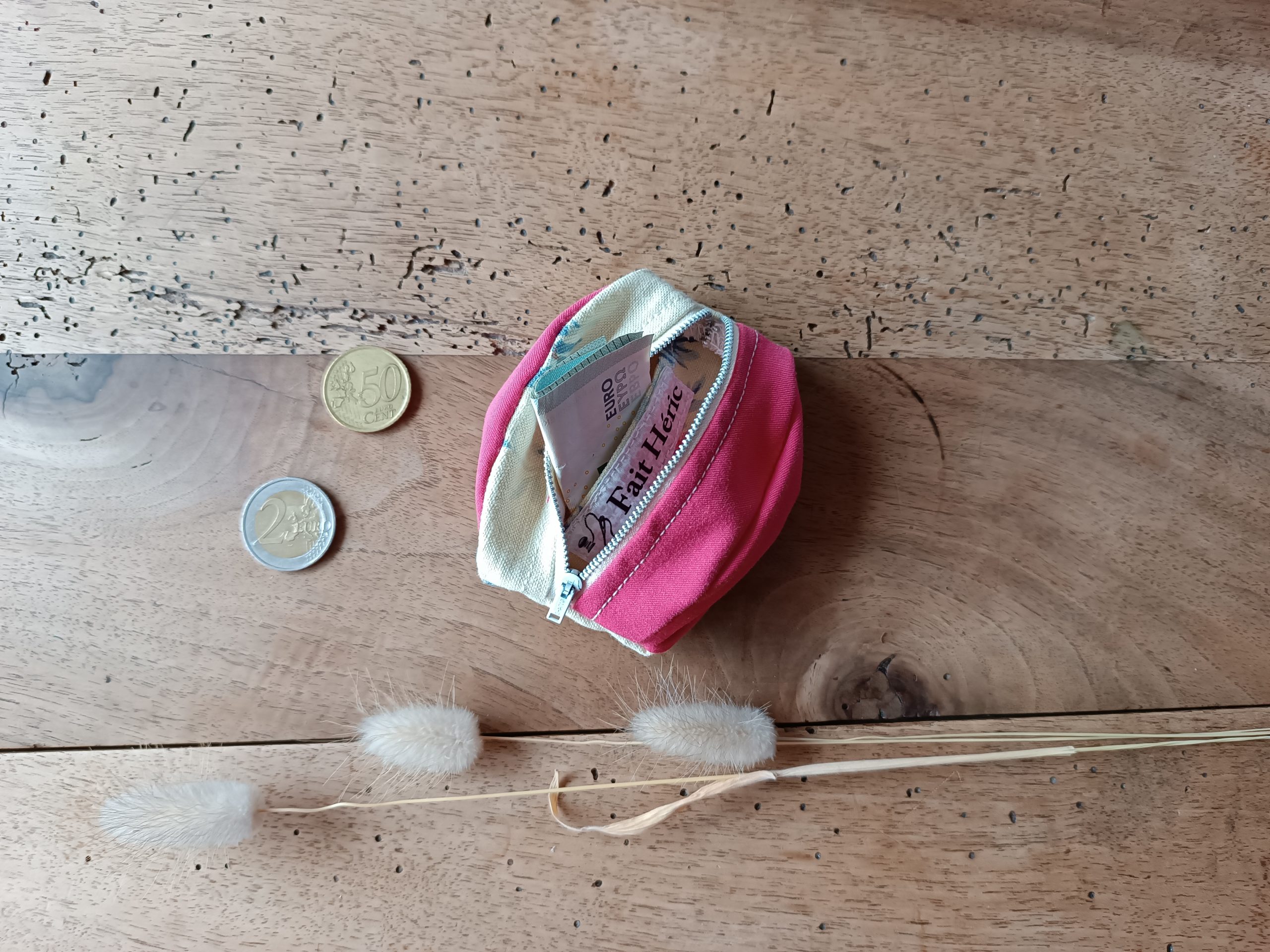 Porte-monnaie upcyclé – Image 2