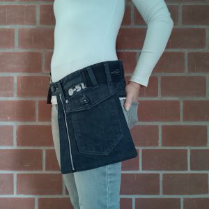Sac ceinture en Jeans upcyclé