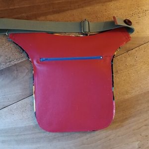 Sac de hanche cuir upcyclé