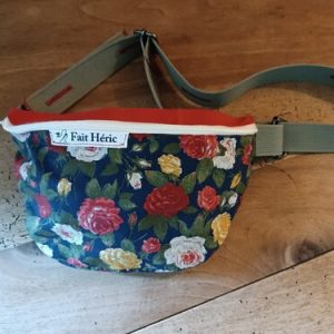 Sac banane artisanal upcyclé