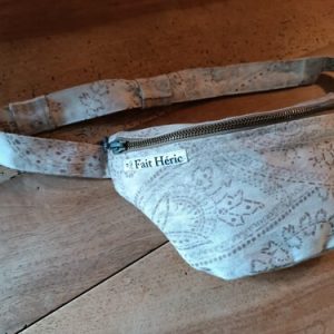 Sac banane artisanal upcyclé