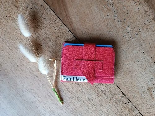 Boursicot CB rouge upcyclé