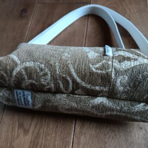 Sac lingot en velours or upcyclé