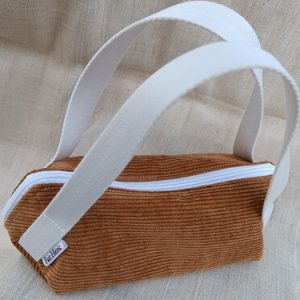 Sac lingot en velours upcyclé