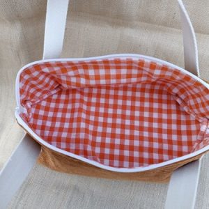 Sac lingot en velours upcyclé