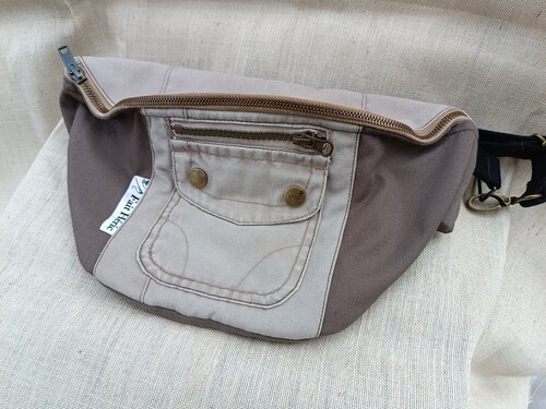 Sac banane XL artisanal upcyclé