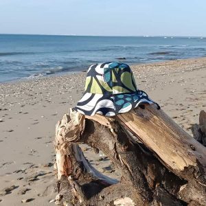 Bob vert bleu artisanal