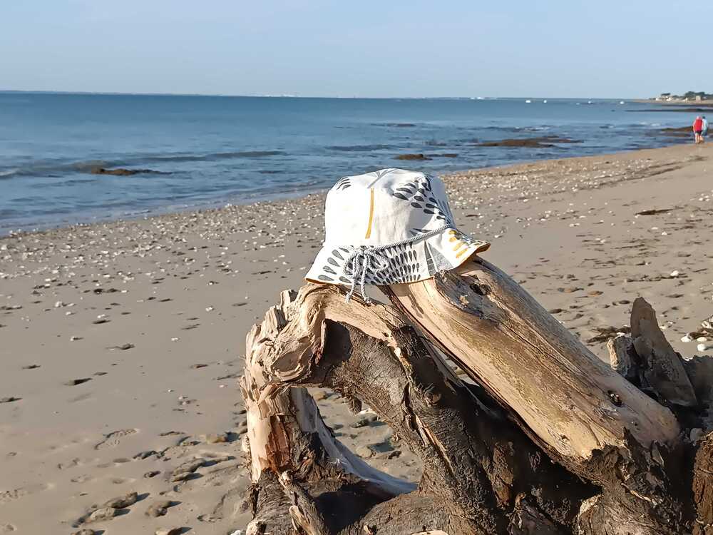 Bob ethnique ocre artisanal