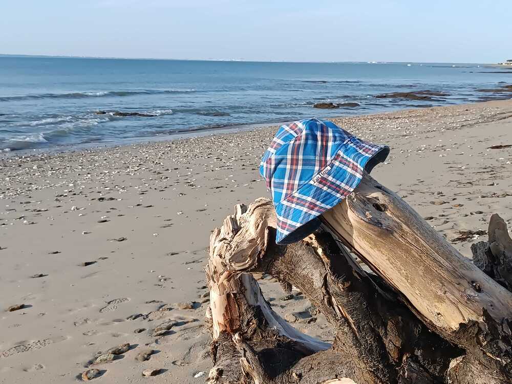 Bob carreaux bleu jeans