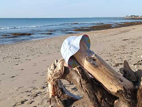 Bob multicolore artisanal