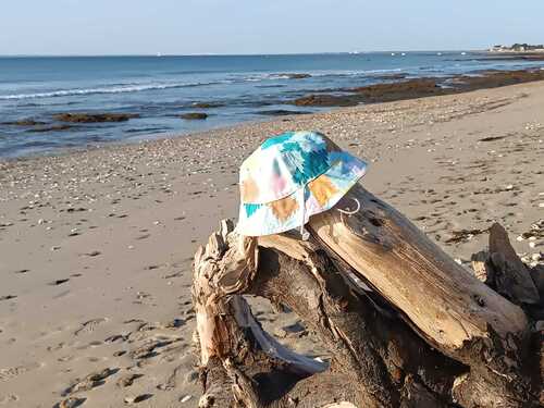 Bob multicolore artisanal