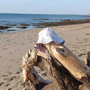 Bob enfant rayé artisanal