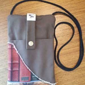 Grande pochette bibliothèque artisanale