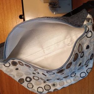 Sac banane XXL velours