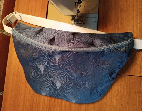 Sac banane xxl ardoise